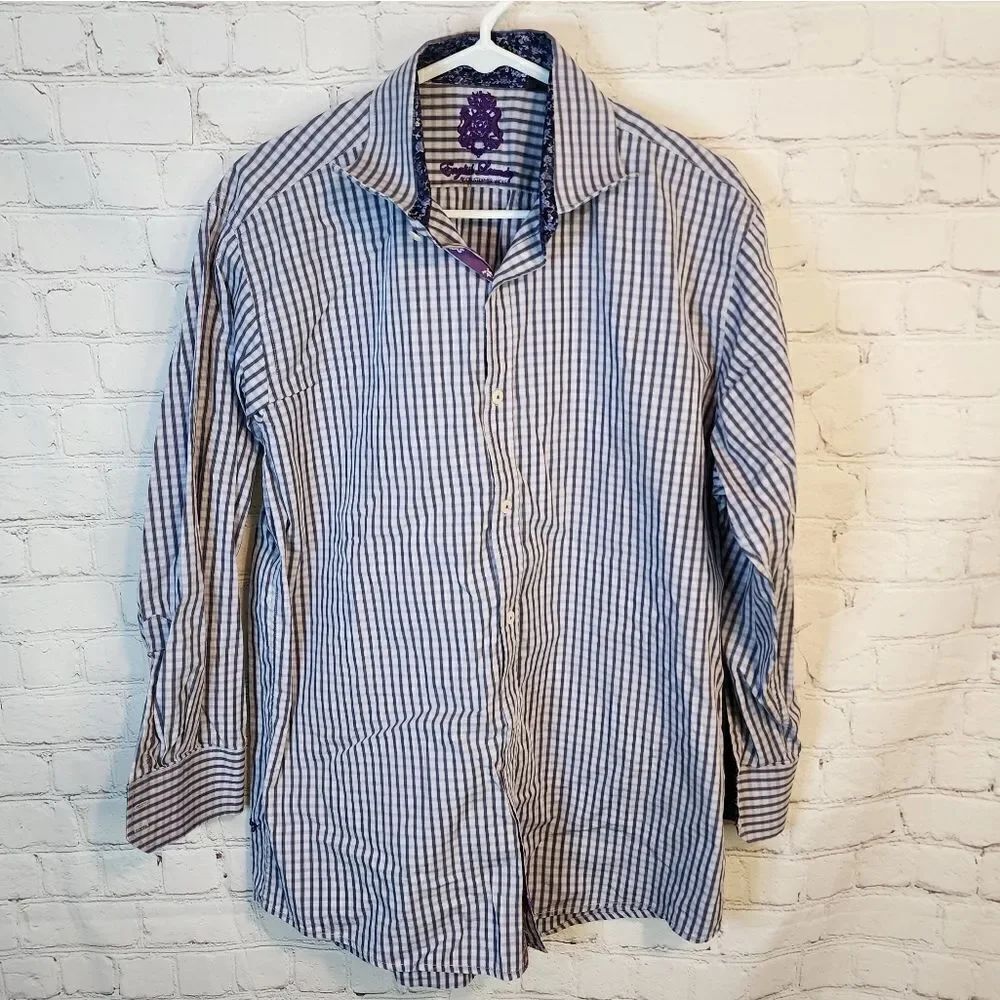 Men's English Laundry longsleeve button-down shirt, size Medium